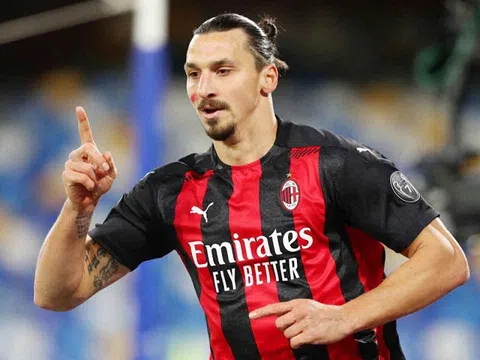 Zlatan Ibrahimovic tiếp tục chơi cho AC Milan đến năm 41 tuổi