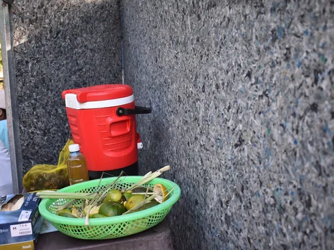 Xã Tân Hiệp: Sản xuất nước rửa chén từ rác thải hữu cơ