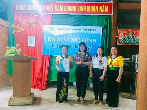 Ra mắt 2 mô hình “Thu gom rác thải nhựa” tại huyện Mộc Châu