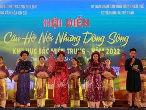 Hội diễn Câu hò nối những dòng sông