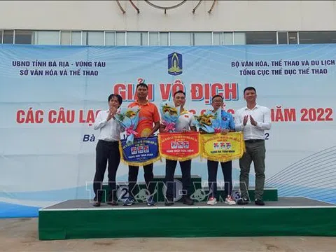 Giải vô địch các Câu lạc bộ Bắn cung quốc gia 2022: Hà Nội đạt giải Nhất toàn đoàn