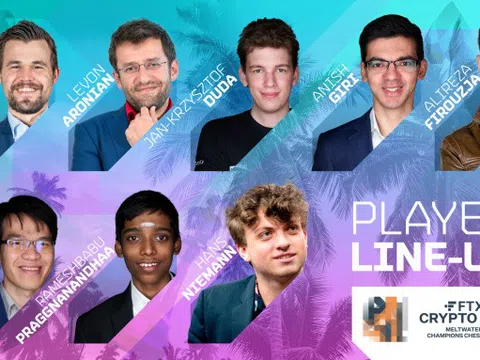 Quang Liêm tham dự giải cờ Vua Champions Chess Tour 2022