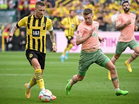 Dortmund thua sốc trước Werder Bremen trên sân nhà