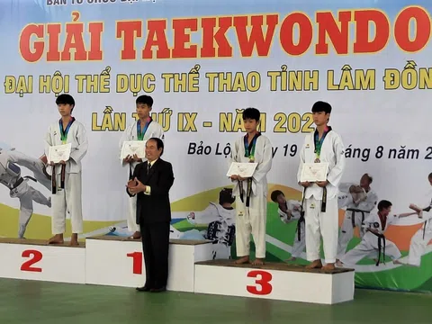 Giải Taekwondo Đại hội Thể dục thể thao tỉnh Lâm Đồng lần IX