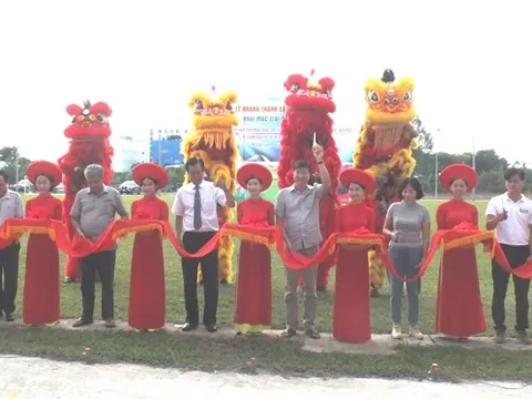 Khánh thành sân bóng đá Mỹ Tân