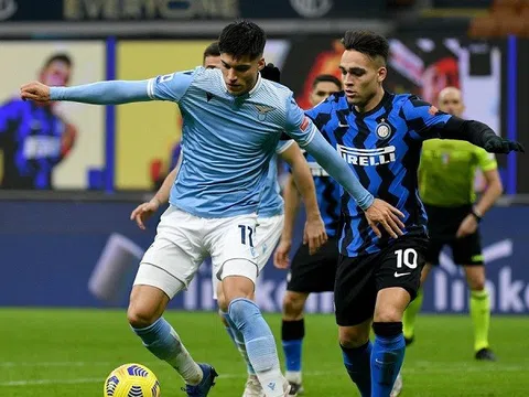 Vòng 3 Serie A > Lazio - Inter Milan (1 giờ 45 ngày 27/8): Thử thách ở sân khách