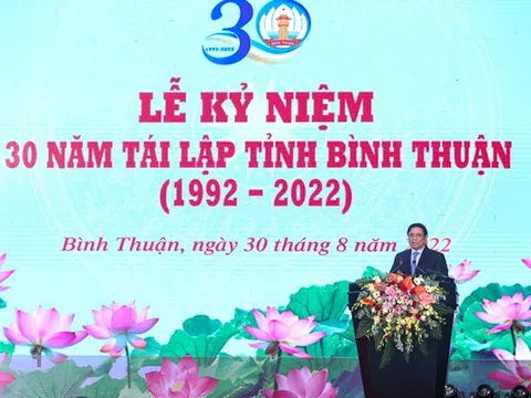 Thủ tướng: Bình Thuận tập trung phát triển du lịch trở thành ngành kinh tế mũi nhọn