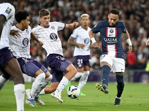 Neymar và Mbappe lập công, Paris Saint-Germain giành trọn 3 điểm trên sân của Toulouse