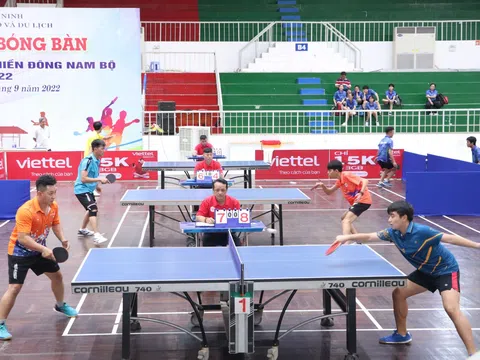 Giải vô địch bóng bàn Cụm thi đua các tỉnh miền Đông Nam bộ 