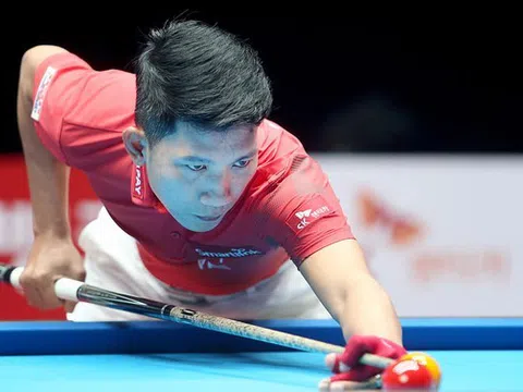 Ngô Đình Nại dễ dàng tiến vào vòng 16 giải Billiards PBA Tour Round 3