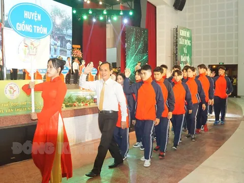 Tỉnh Bến Tre khai mạc Đại hội Thể dục thể thao lần thứ IX