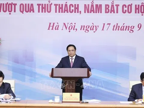 Thủ tướng chủ trì hội nghị với doanh nghiệp đầu tư nước ngoài