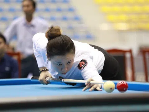 Kiện Tường và Yến Nhi tham dự giải Billiard carom 3 băng nữ vô địch thế giới 2022