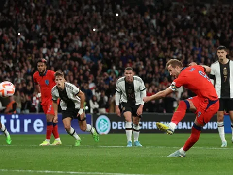 Harry Kane chạm hàng loạt cột mốc ấn tượng với bàn thắng vào lưới đội tuyển Đức