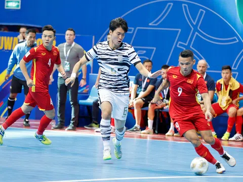 Vòng chung kết giải Futsal châu Á: Việt Nam thắng đậm Hàn Quốc