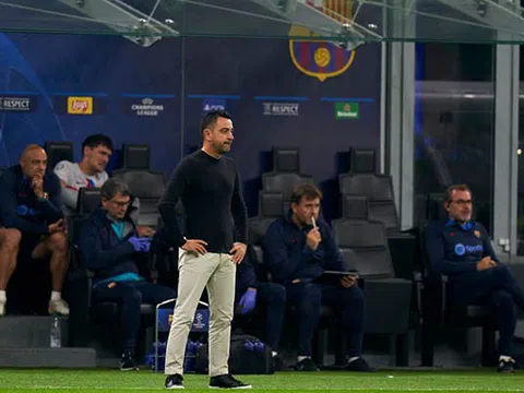 Huấn luyện viên Xavi chạm mốc tệ chưa từng thấy sau thất bại trước Inter Milan