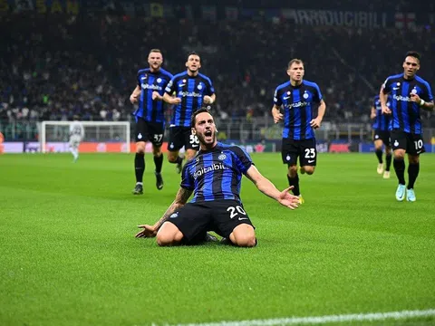 Vòng 9 Serie A 2022-2023 > Sassuolo - Inter Milan (20 giờ ngày 8/10): Nối tiếp thăng hoa