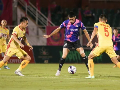 Sài Gòn FC - Thanh Hóa > 0-1: Quả đá hỏng phạt đền nghiệt ngã