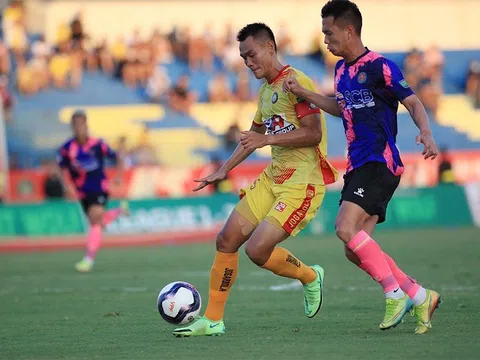 Vòng 18 V.League 2022 > Sài Gòn FC - Thanh Hóa (19 giờ 15 ngày 8/10): Chủ nhà tiếp đà hưng phấn