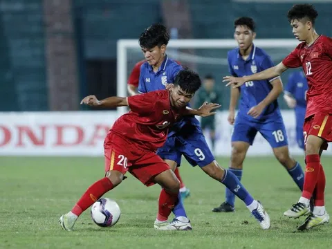 Vòng loại U17 châu Á 2023: U17 Việt Nam lại gieo sầu cho người hâm mộ Thái Lan