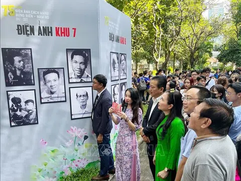 Triển lãm '75 năm Điện ảnh cách mạng Bưng biền - Nam Bộ'