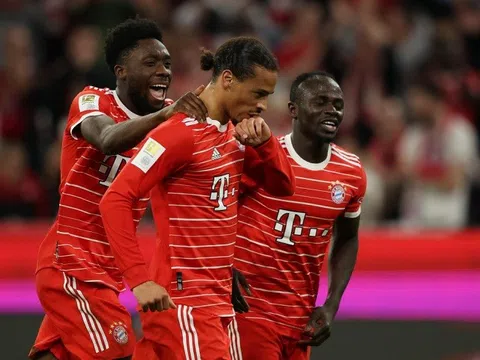 Bayern Munich nhấn chìm đối thủ tại vòng 10 Bundesliga