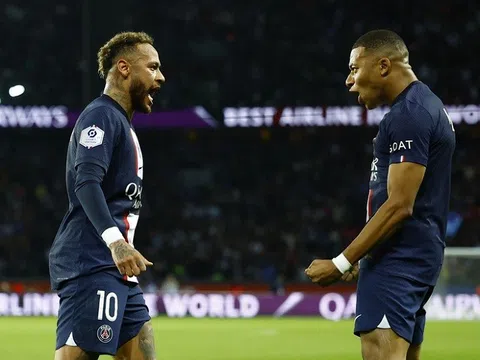 Mbappe kiến tạo cho Neymar ghi bàn trong trận thắng của Paris Saint-Germain