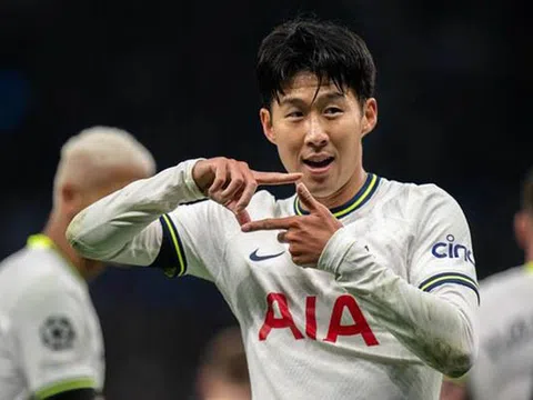 Tiền đạo Son Heung-min lập kỳ tích trong cuộc đua "Quả bóng Vàng" 2022