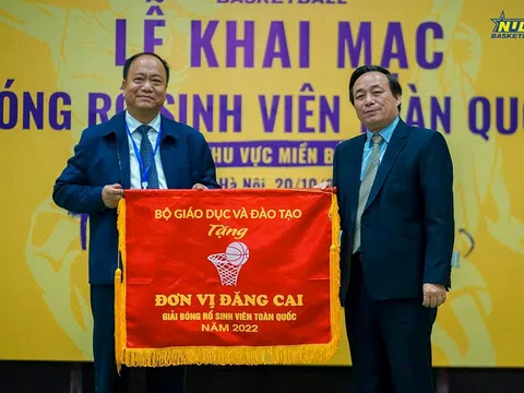 Khai mạc giải Bóng rổ Sinh viên toàn quốc 2022 khu vực miền Bắc