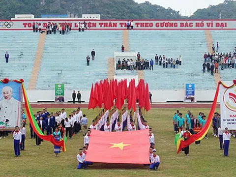 Khai mạc Đại hội Thể dục thể thao tỉnh Sơn La lần thứ IX năm 2022