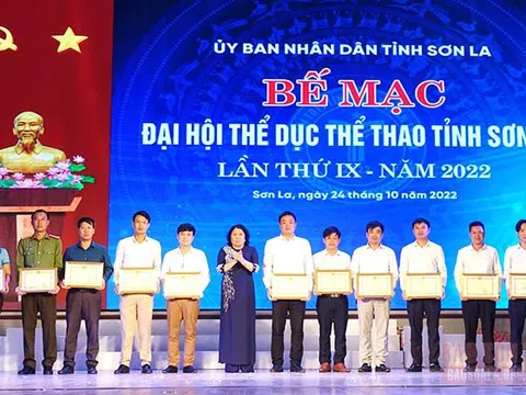 Bế mạc Đại hội Thể dục thể thao tỉnh Sơn La lần thứ IX năm 2022