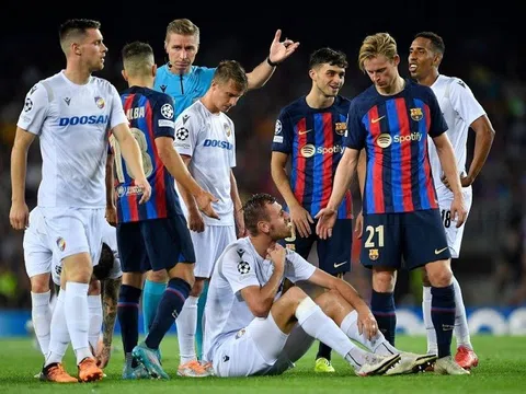 Lượt 6 Vòng bảng Champions League 2022-2023 > Viktoria Plzen – Barcelona (3 giờ ngày 2/11): Khách thắng dễ