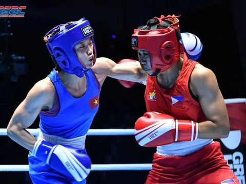 Nguyễn Thị Tâm vào tứ kết giải vô địch Boxing châu Á Elite Championships 2022