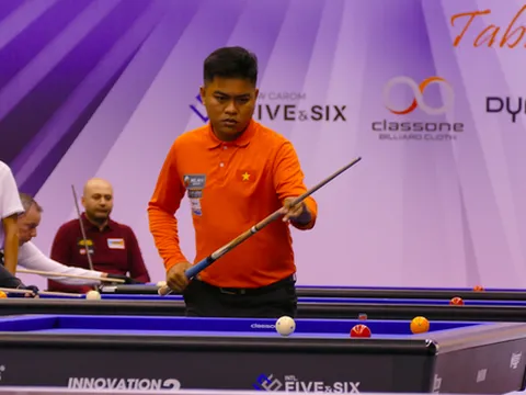 Nguyễn Trần Thanh Tự vào vòng chung kết giải Billiard Carom 3 băng World Championship 2022