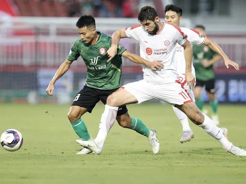 TP.HCM - Viettel > 0-0: Đội bóng áo lính giành vị trí thứ tư chung cuộc