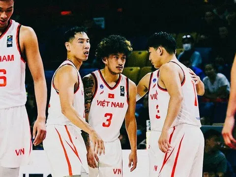 Đội tuyển bóng rổ Việt Nam thua ngược Mông Cổ ở vòng sơ loại FIBA ASIA CUP 2025