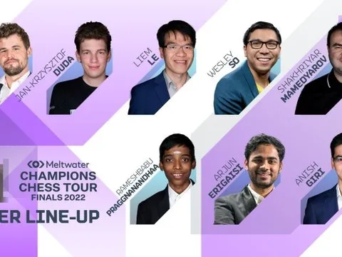 Quang Liêm thua trận đầu tiên giải cờ Vua Champions Chess Tour Finals 202