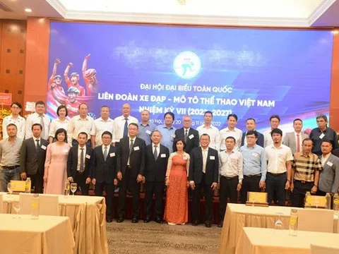 Ông Lê Văn Thắng giữ chức Chủ tịch Liên đoàn Xe đạp - Mô tô Thể thao Việt Nam khóa VII