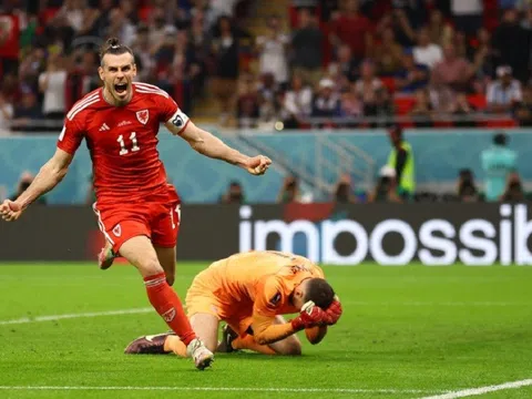 Bảng B > Gareth Bale lập công giúp Xứ Wales giành được 1 điểm trước đội tuyển Mỹ