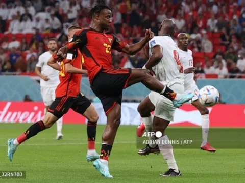 Batshuayi lập công giúp Bỉ hạ gục Canada trận mở màn World Cup 2022