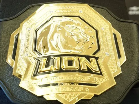 Ban Tổ chức công bố chiếc đai vô địch của giải đấu LION Championship 2022