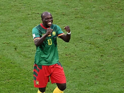 "Ngôi sao" của Cameroon thiết lập kỷ lục tại World Cup 2022