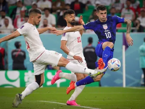 Tuyển Mỹ vượt qua Iran giành vé vào vòng 16 đội World Cup 2022
