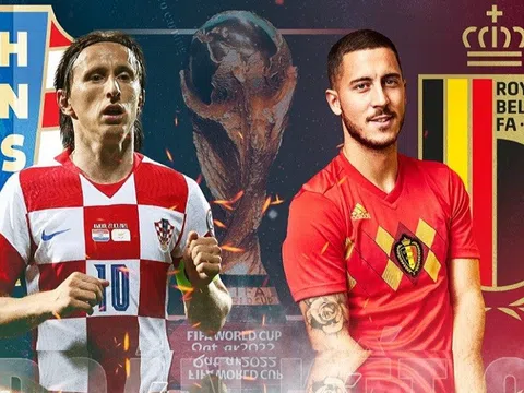 Bảng F > Croatia - Bỉ (22 giờ ngày 1/12): Trận cầu quyết định với “Quỷ đỏ”