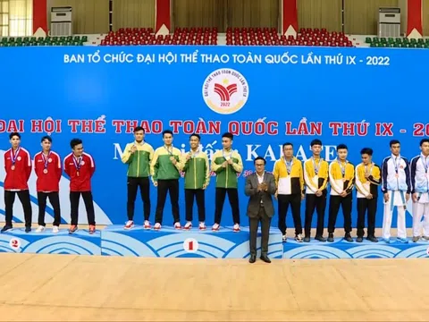 Đoàn Hà Nội dẫn đầu môn Karate Đại hội Thể thao toàn quốc