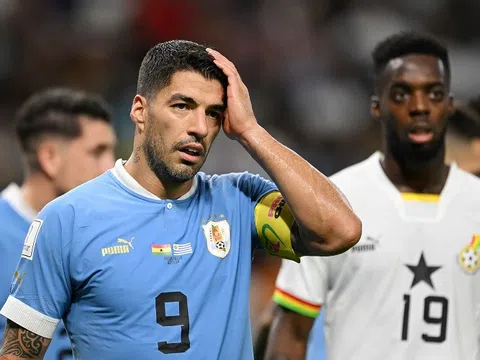 Bảng H > Ghana 0-2 Uruguay: Chiến thắng nhưng vẫn chưa đủ