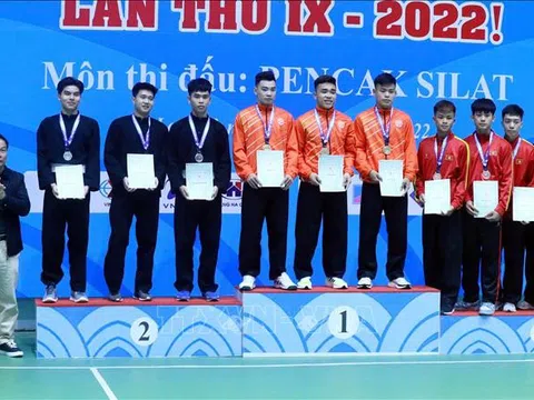 260 võ sĩ tranh tài môn Pencak Silat tại Đại hội Thể thao toàn quốc