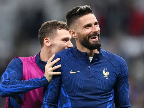 Vòng 1/8 > Pháp 3-1 Ba Lan: Giroud lập kỉ lục, Mbappe dẫn đầu tốp ghi bàn