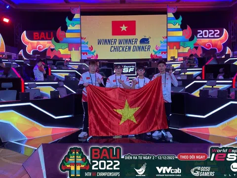 Đội tuyển PUBG Mobile Việt Nam giành vé vào chung kết IESF World Esports Championships 2022