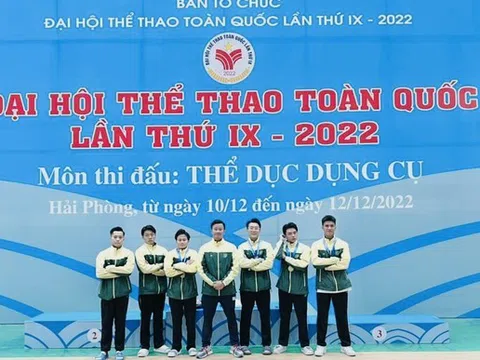 Môn Thể dục dụng cụ: Hà Nội và TP.HCM giành 2 huy chương vàng trong ngày thi đấu đầu tiên